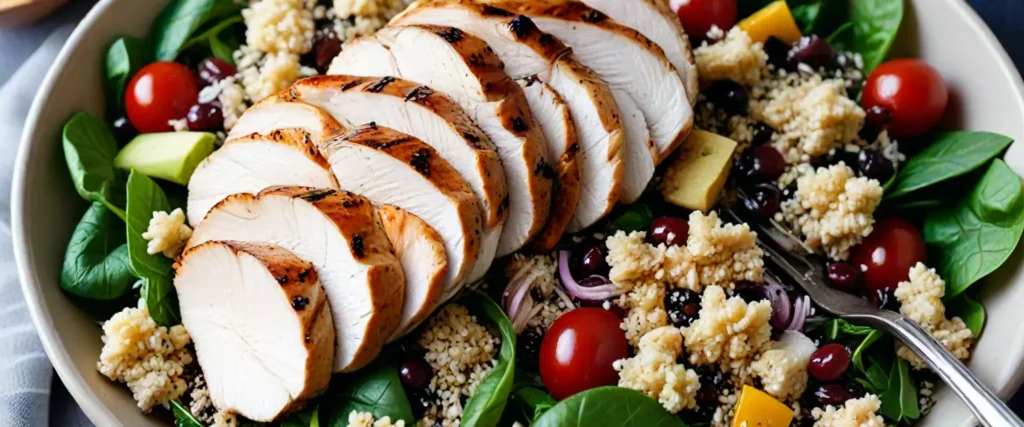 Grilled Chicken and Quinoa Salad