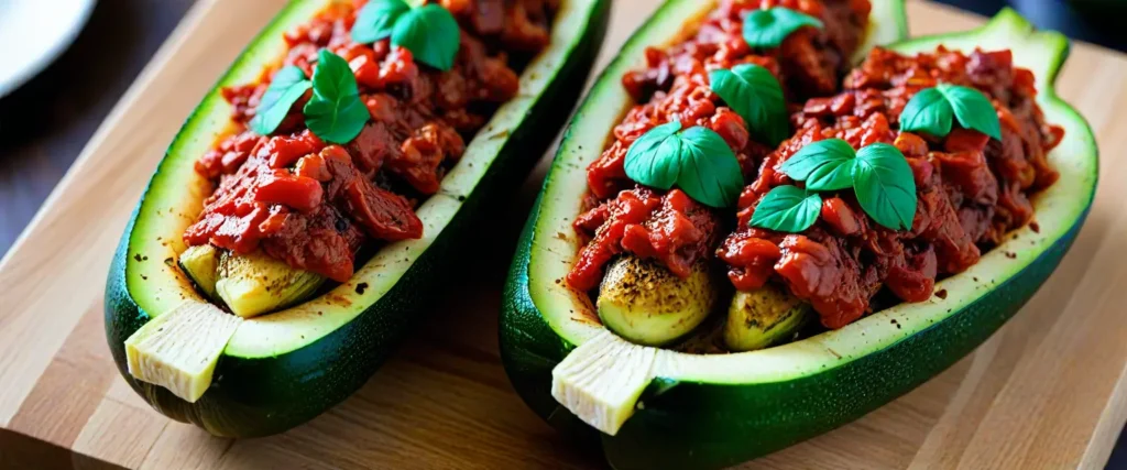 Baked Zucchini Boats