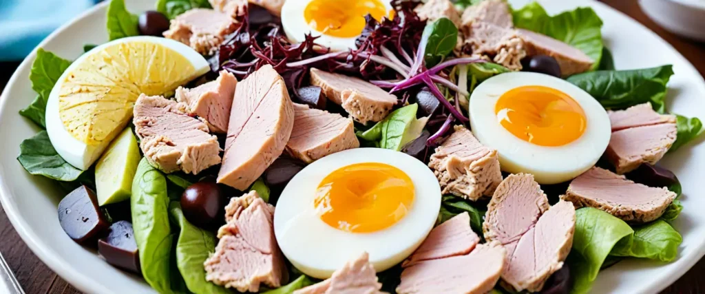 Tuna Salad with Egg