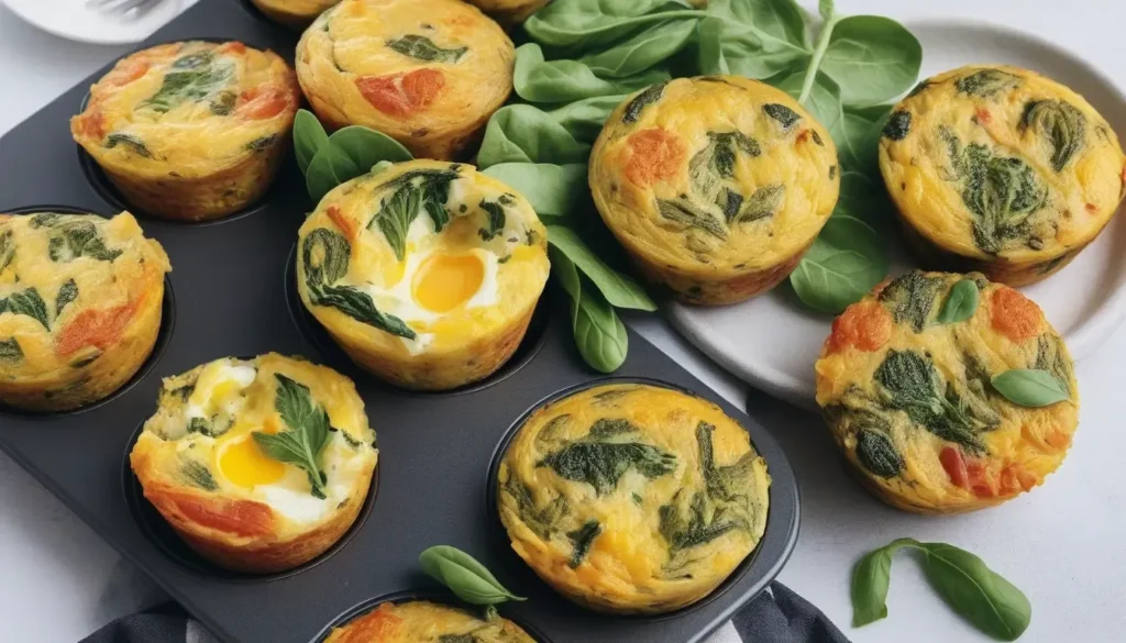 Veggie-Packed Egg Muffins