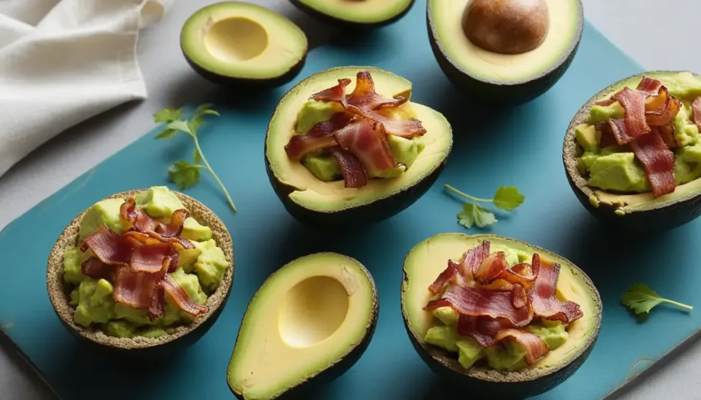 Avocado and Bacon Bowls