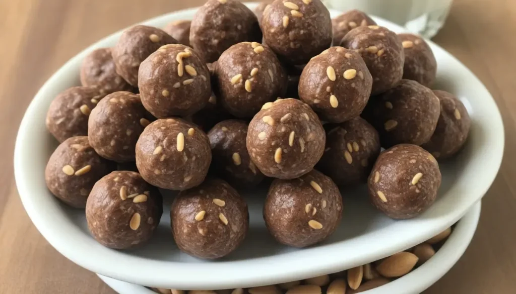 Peanut Butter Chocolate Energy Balls