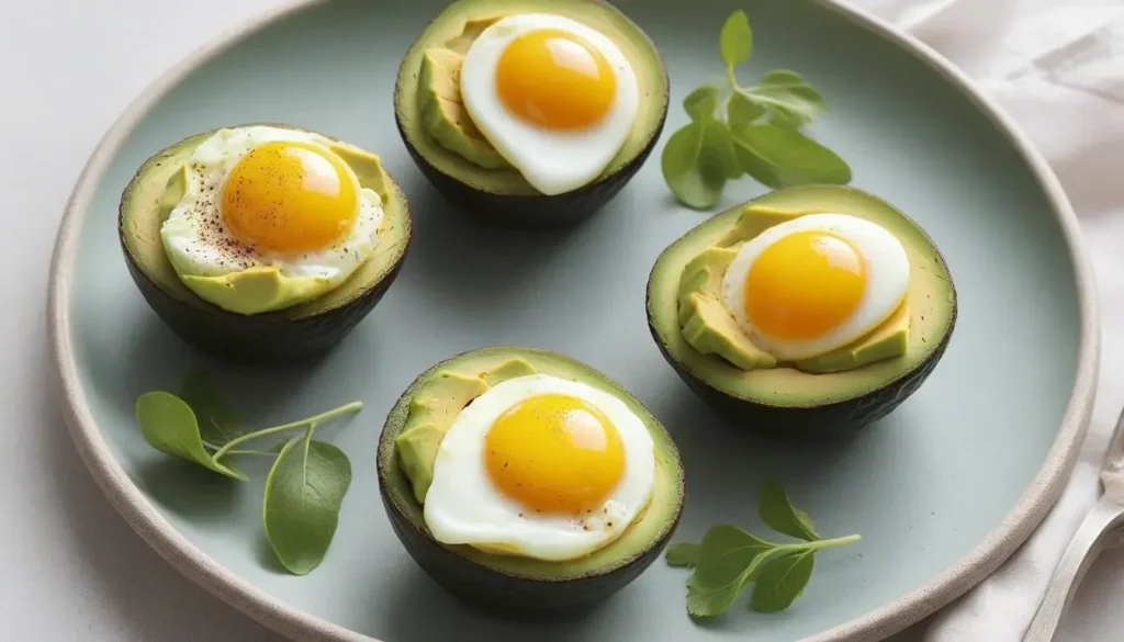 Egg and Avocado Cups