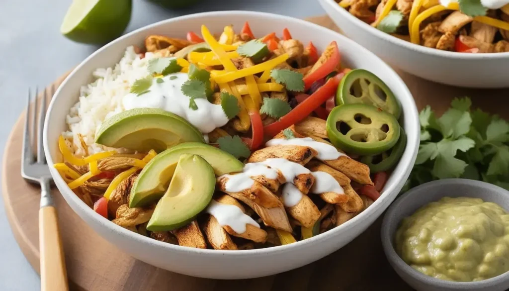 Chicken Fajita Bowls