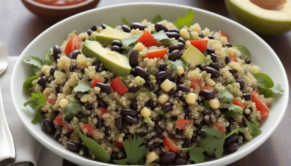 Quinoa and Black Bean Salad